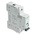 Schneider Electric Acti 9 iC60H MCB, 1P, 4A Curve C, 100 → 133V AC, 72V DC, 70 kA Breaking Capacity