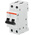 ABB System Pro M Compact S200M MCB, 2P, 2A Curve C, 440V AC, 125V DC, 10 kA Breaking Capacity
