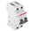 ABB System Pro M Compact S200M MCB, 2P, 10A Curve C, 440V AC, 125V DC, 10 kA Breaking Capacity