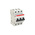 ABB System Pro M Compact S200 MCB, 3P, 6A Curve D, 440V AC, 110V DC, 6 kA Breaking Capacity