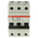 ABB System Pro M Compact S200 MCB, 3P, 40A Curve D, 440V AC, 6 kA Breaking Capacity