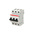 ABB System Pro M Compact S200M MCB, 3P, 6A Curve C, 440V AC, 125V DC, 10 kA Breaking Capacity