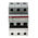 ABB Compact Home SH200 MCB, 3P, 6A Curve C, 440V AC, 6 kA Breaking Capacity