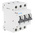 Eaton xEffect MCB, 3P, 6A Curve C, 400V AC, 10 kA Breaking Capacity
