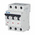 Eaton xEffect MCB, 3P, 6A Curve C, 400V AC, 10 kA Breaking Capacity