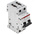 ABB System Pro M Compact S200 MCB, 2P, 16A Curve C, 400V AC, 6 kA Breaking Capacity
