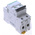 Schneider Electric Acti 9 iC60N MCB, 2P, 2A Curve B, 12 → 133V AC, 100 → 133V DC, 6 kA Breaking Capacity