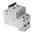 Schneider Electric Acti 9 iC60N MCB, 2P, 1A Curve B, 440V AC, 100 → 133V DC, 6 kA Breaking Capacity