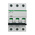 Schneider Electric Acti 9 iC60H MCB, 3P, 4A Curve C, 440V AC, 100 → 133V DC, 10 kA Breaking Capacity