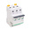 Schneider Electric Acti 9 iC60H MCB, 3P, 50A Curve C, 440V AC, 100 → 133V DC, 10 kA Breaking Capacity