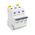 Schneider Electric Acti 9 iC60H MCB, 3P, 40A Curve C, 440V AC, 100 → 133V DC, 10 kA Breaking Capacity