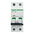 Schneider Electric Acti 9 iC60H MCB, 2P, 16A Curve D, 440V AC, 100 → 133V DC, 10 kA Breaking Capacity