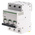 Schneider Electric Acti 9 iC60H MCB, 3P, 4A Curve D, 440V AC, 100 → 133V DC, 10 kA Breaking Capacity