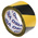 RS PRO Black/Yellow High-Density Polyethylene 100m Barrier Tape, 0.02mm Thickness