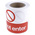 RS PRO Red/White Polyethylene 100m Barrier Tape