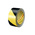 3M Black, Yellow Vinyl 33m Hazard Tape, 0.14mm Thickness