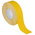 3M Yellow PVC 20m Hazard Tape, 1mm Thickness
