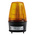 RS PRO Amber Flashing Beacon, 10 → 100 V dc, 20 → 72 V ac, Surface Mount, Wall Mount, Xenon Bulb
