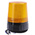 RS PRO Amber Flashing Beacon, 110 → 230 V ac, Screw Mount, LED Bulb, IP67