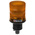 RS PRO Amber Flashing Beacon, 10 → 100 V dc, Flexi DIN Mount, LED Bulb, IP56