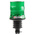 RS PRO Green Flashing Beacon, 10 → 100 V dc, Flexi DIN Mount, LED Bulb, IP56