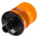 RS PRO Amber Flashing Beacon, 10 → 100 V dc, DIN Mount, Tube Mount, LED Bulb, IP56