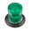 RS PRO Green Flashing Beacon, 10 → 100 V dc, Surface Mount, Wall Mount, LED Bulb, IP56