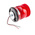 RS PRO Red Flashing Beacon, 10 → 100 V dc, Single Point Mount, LED Bulb, IP56