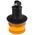 RS PRO Amber Flashing Beacon, 10 → 30 V dc, Flexi DIN Mount, LED Bulb, IP56