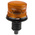 RS PRO Amber Flashing Beacon, 10 → 30 V dc, Flexi DIN Mount, LED Bulb, IP56