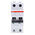 ABB System Pro M Compact S200M MCB, 2P, 20A Curve B, 440V AC, 125V DC, 10 kA Breaking Capacity