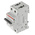 ABB System Pro M Compact S200M MCB, 2P, 63A Curve C, 440V AC, 125V DC, 10 kA Breaking Capacity
