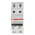 ABB System Pro M Compact S200M MCB, 2P, 63A Curve C, 440V AC, 125V DC, 10 kA Breaking Capacity