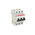 ABB System Pro M Compact S200 MCB, 3P, 16A Curve B, 400V AC, 6 kA Breaking Capacity