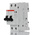 ABB System Pro M Compact S200 MCB, 2P, 32A Curve C, 400V AC, 125V DC, 6 kA Breaking Capacity