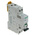 Schneider Electric Acti 9 Acti9 iDT40T MCB, 1P+N, 2A Curve C, 230V AC, 6 kA Breaking Capacity