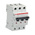 ABB System Pro M Compact S200 MCB, 3P, 100A Curve C, 440V AC, 6 kA Breaking Capacity