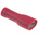 JST, FLVDDF Red Insulated Spade Connector, 4.75 x 0.8mm Tab Size, 0.25mm² to 1.65mm²