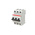 ABB System Pro M Compact S200 MCB, 3P, 80A Curve C, 440V AC, 6 kA Breaking Capacity