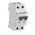 ABB System Pro M Compact S200 MCB, 2P, 20A Curve K, 400V AC, 125V DC, 6 kA Breaking Capacity