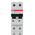 ABB System Pro M Compact S200M MCB, 2P, 10A Curve D, 400V AC, 125V DC, 10 kA Breaking Capacity