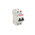 ABB System Pro M Compact S200 MCB, 2P, 16A Curve B, 400V AC, 110V DC, 6 kA Breaking Capacity