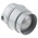 Werma BWM 890 Series Red Steady Beacon, 12 V dc, 24 V dc, Base Mount, LED Bulb, IP65