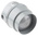 Werma BWM 890 Series Green Steady Beacon, 12 → 24 V dc, Base Mount, LED Bulb, IP65