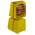 Wolf Safety HL95 Series Amber Steady Beacon, 5.6 V dc, Portable Mount, LED Bulb