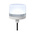RS PRO White Steady Beacon, 24 Vdc, Screw Mount, LED Bulb, IP66