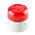 Klaxon Flashguard QBS Series Red Flashing Beacon, 12 V dc, 24 V dc, Surface Mount, Xenon Bulb