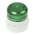 Klaxon Flashguard QBS Series Green Flashing Beacon, 12 V dc, 24 V dc, Surface Mount, Xenon Bulb