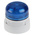 Klaxon Flashguard QBS Series Blue Flashing Beacon, 12 V dc, 24 V dc, Surface Mount, Xenon Bulb