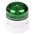 Klaxon Flashguard QBS Series Green Flashing Beacon, 110 V ac, Surface Mount, Xenon Bulb